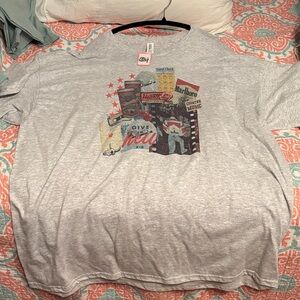 Graphic Gray T-Shirt western